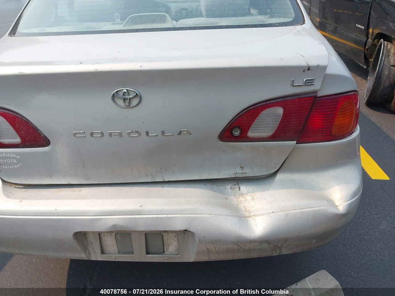 1999 TOYOTA COROLLA CE/LE thumbnail 12
