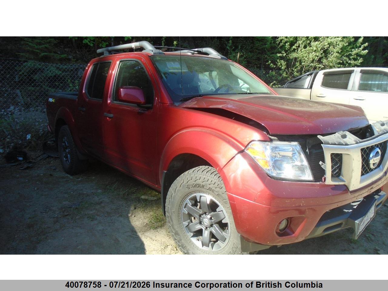 2019 NISSAN FRONTIER S/SV/SL/PRO-4X thumbnail 2