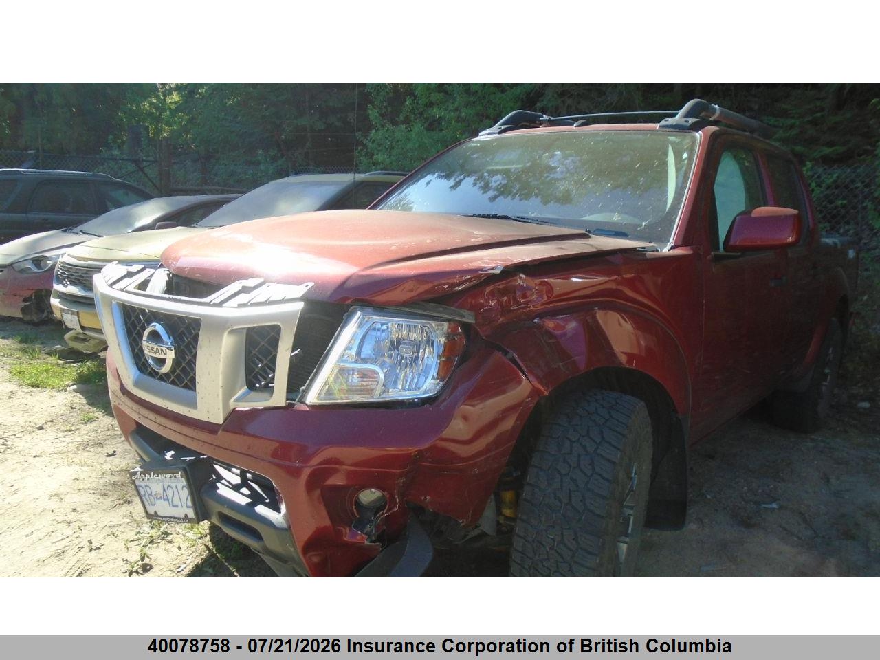 2019 NISSAN FRONTIER S/SV/SL/PRO-4X thumbnail 3