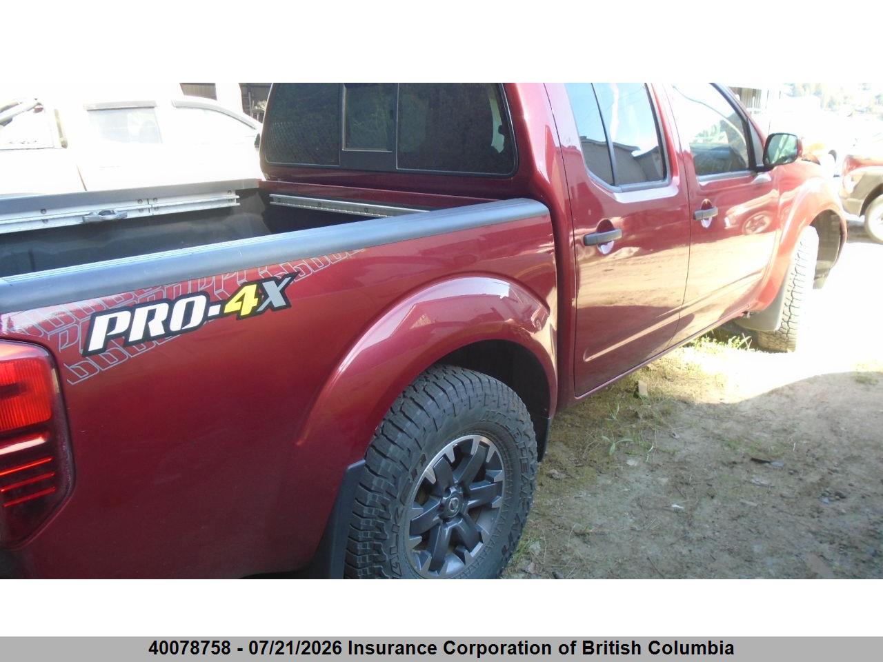 2019 NISSAN FRONTIER S/SV/SL/PRO-4X thumbnail 5