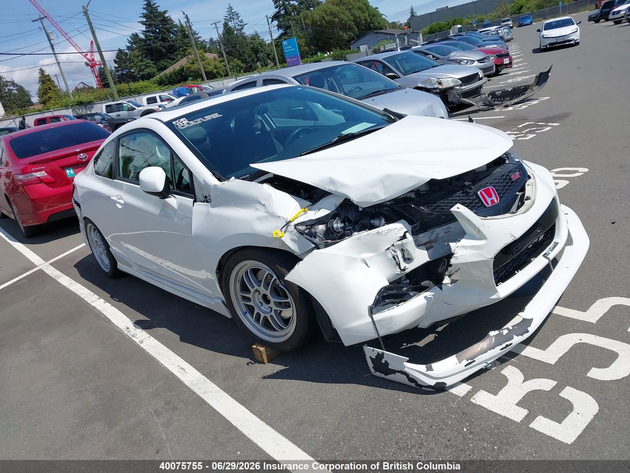 2012 HONDA CIVIC SI thumbnail 2