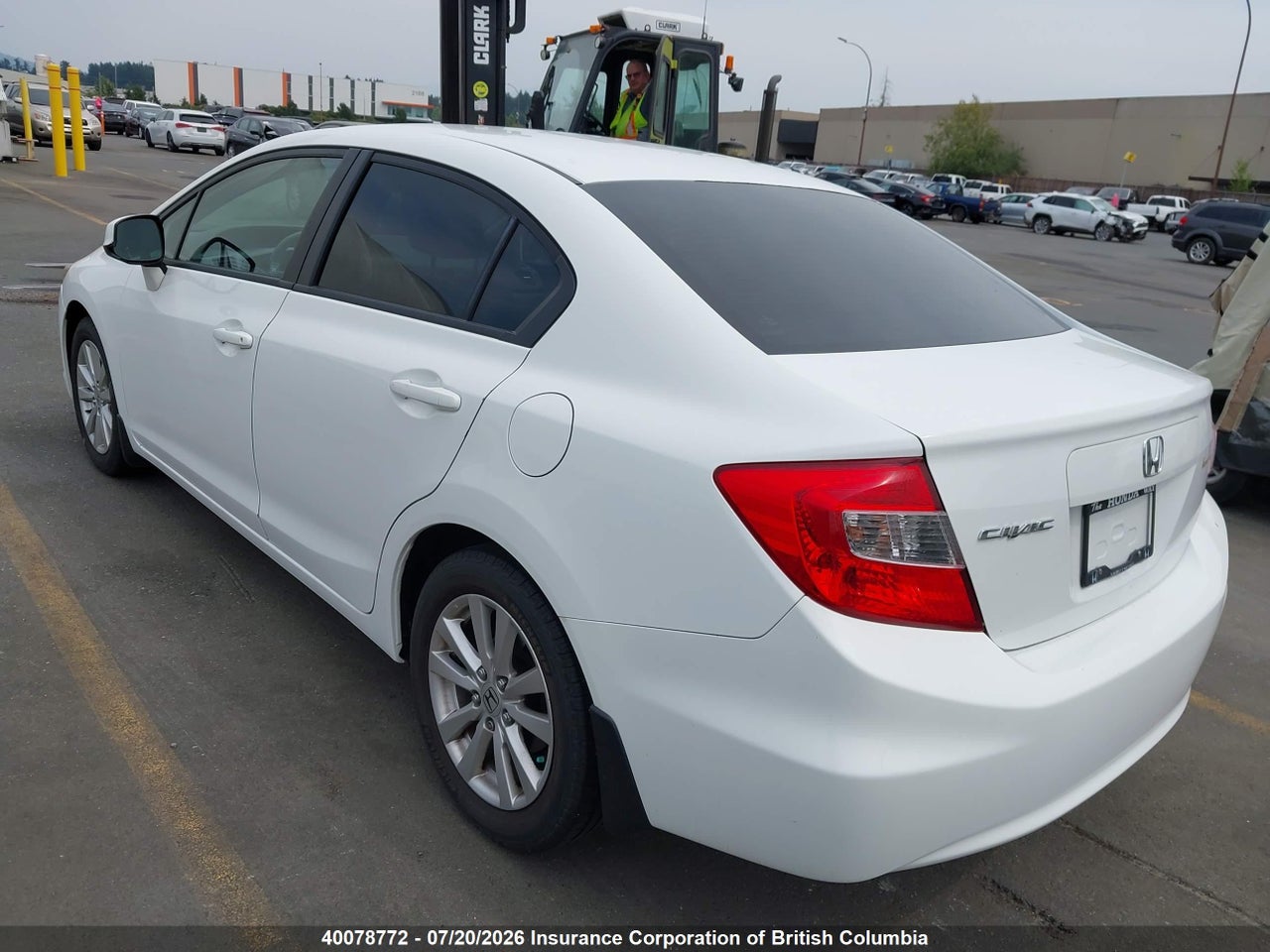 2012 HONDA CIVIC thumbnail 4