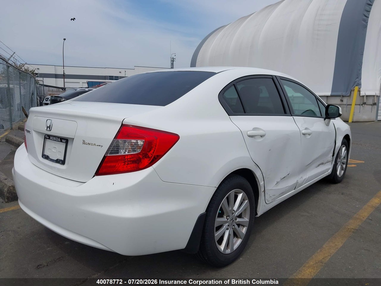 2012 HONDA CIVIC thumbnail 5