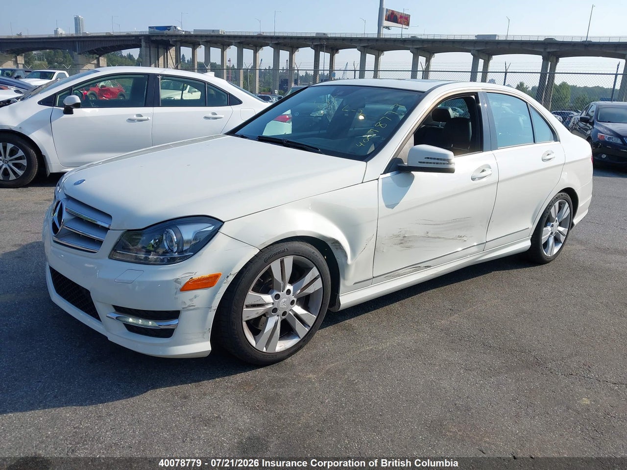 2012 MERCEDES BENZ C 300 4MATIC thumbnail 3