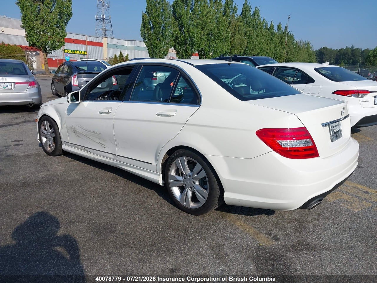 2012 MERCEDES BENZ C 300 4MATIC thumbnail 4