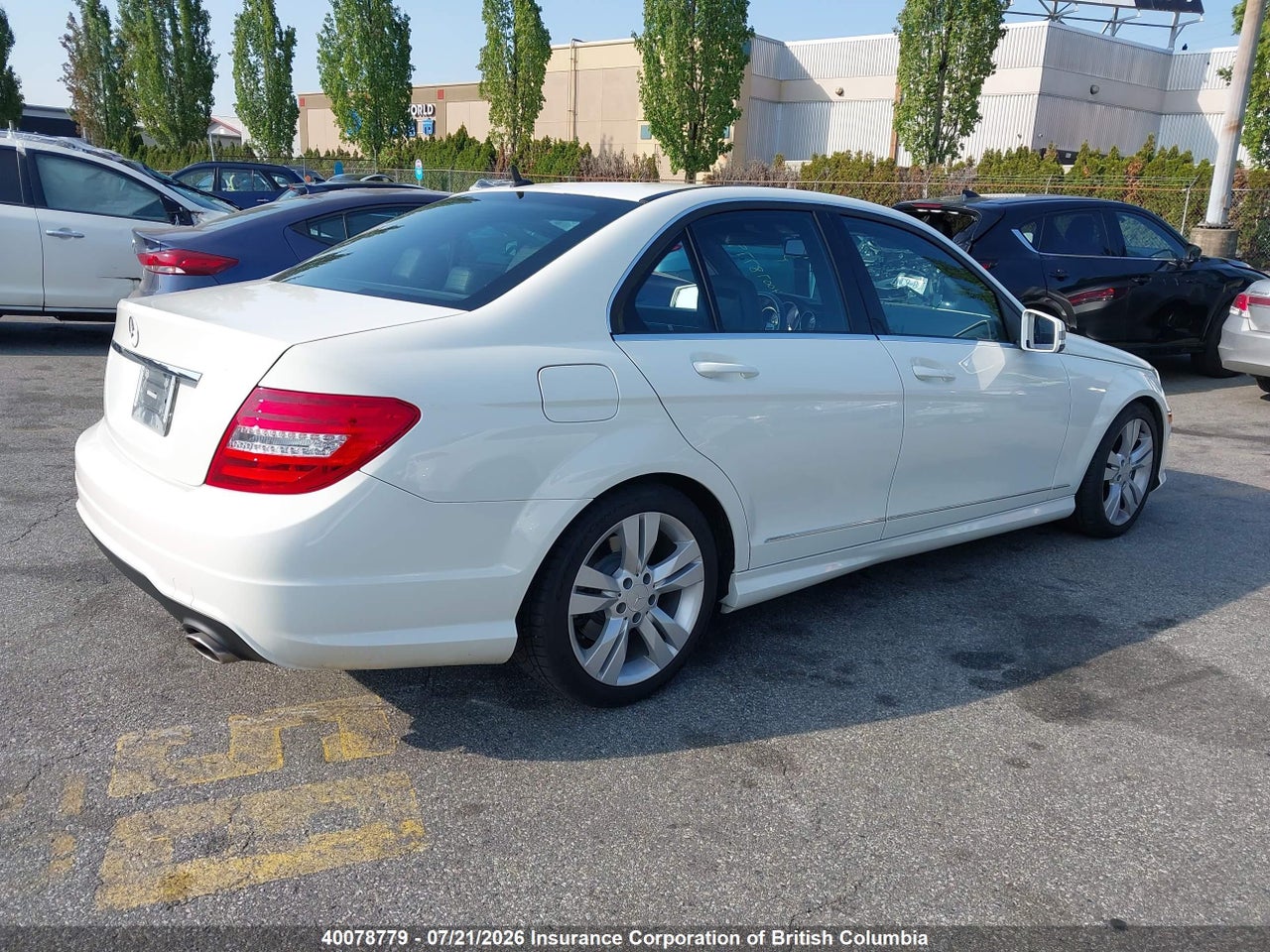 2012 MERCEDES BENZ C 300 4MATIC thumbnail 5