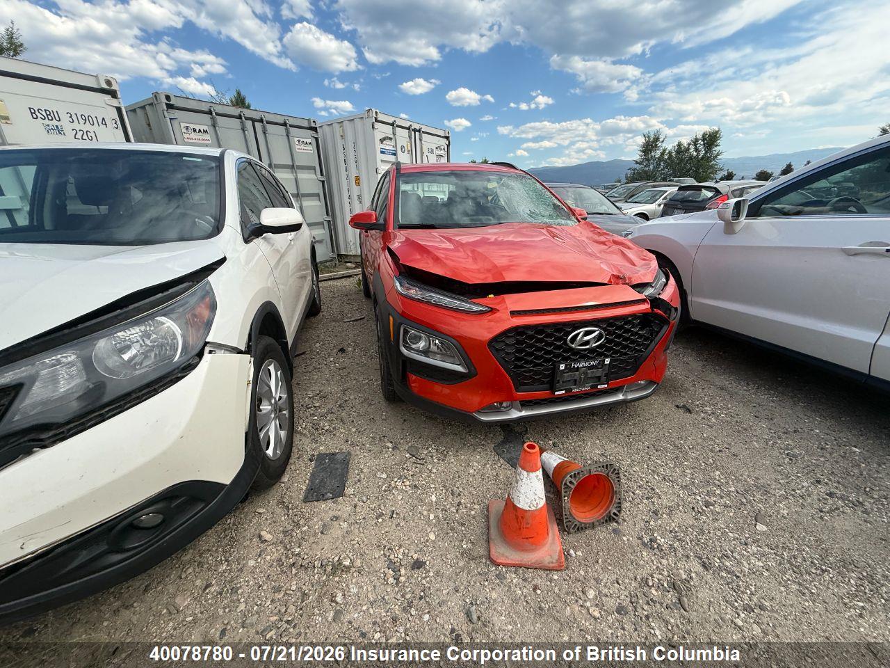 2020 HYUNDAI KONA thumbnail 2