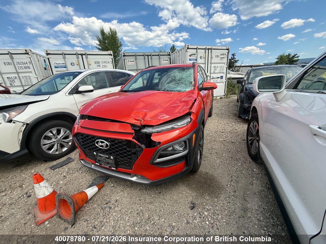 2020 HYUNDAI KONA thumbnail 3