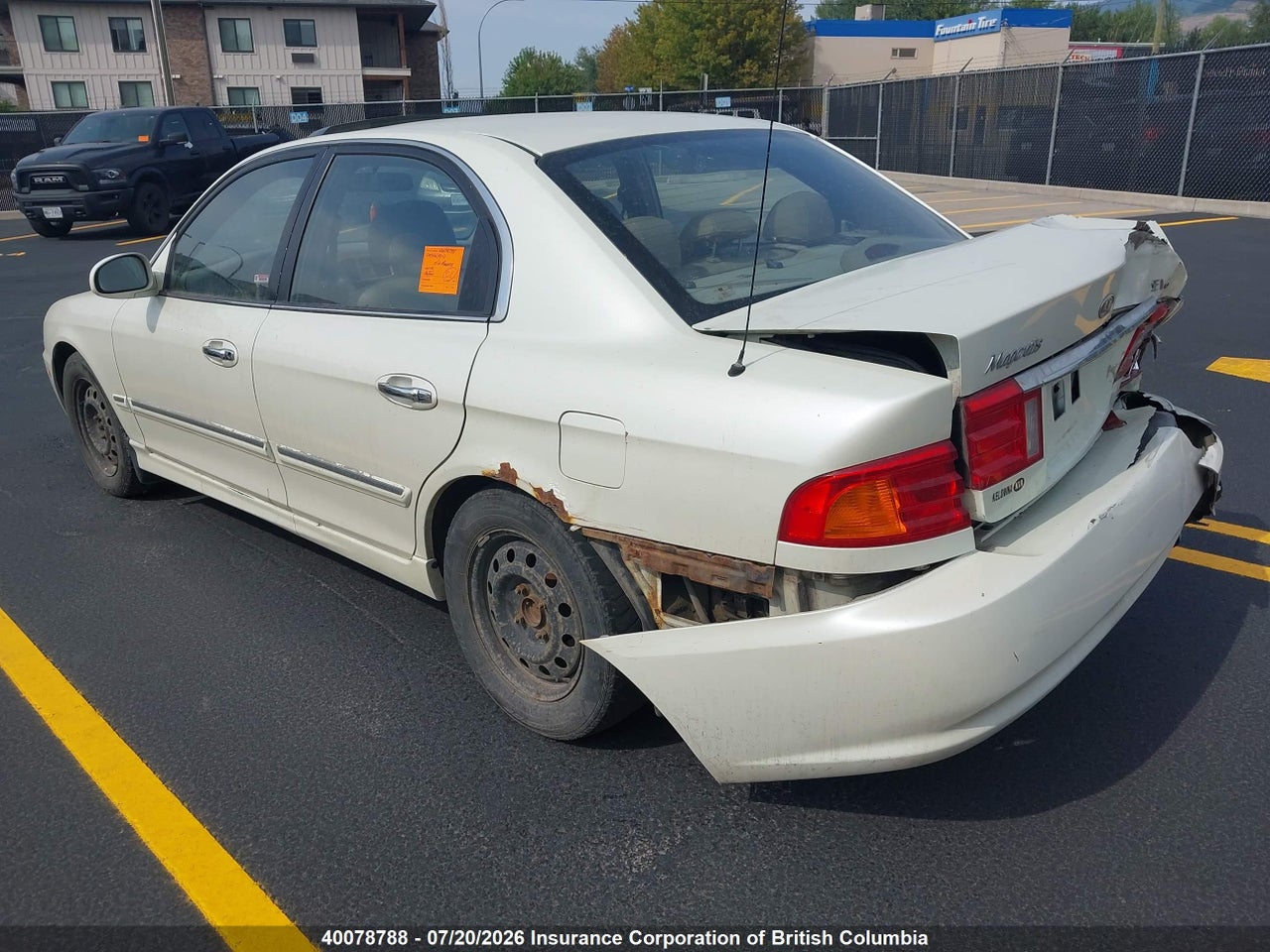 2002 KIA MAGENTIS LX V6/SE thumbnail 4