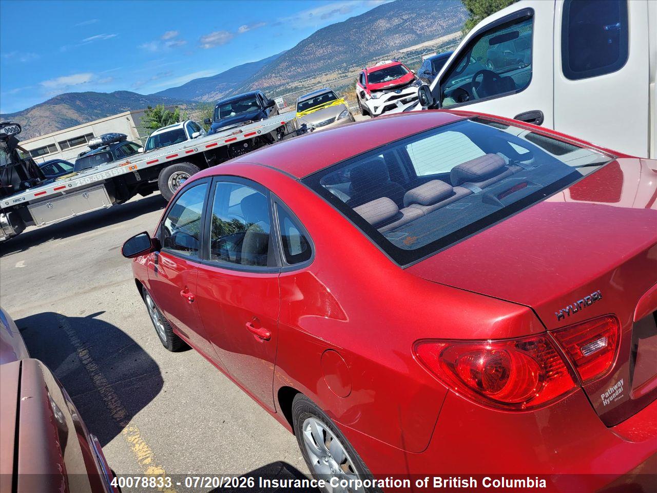 2009 HYUNDAI ELANTRA GLS/SE thumbnail 4