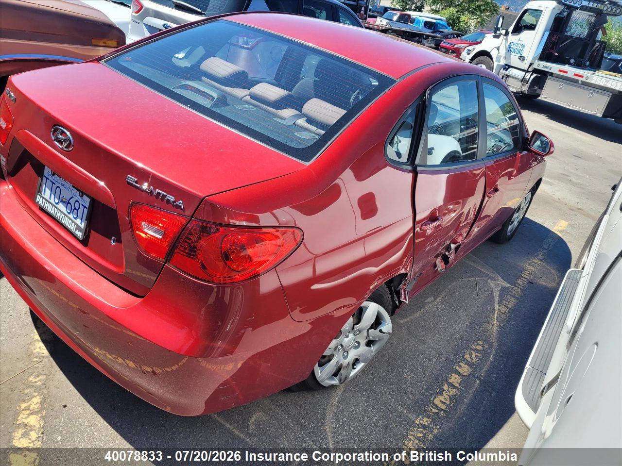 2009 HYUNDAI ELANTRA GLS/SE thumbnail 5