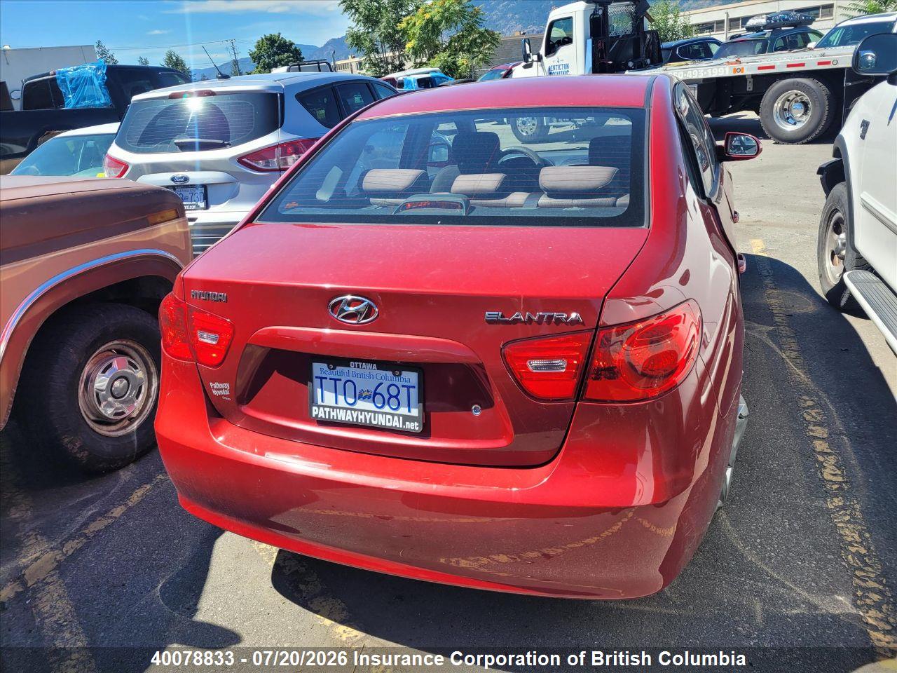 2009 HYUNDAI ELANTRA GLS/SE thumbnail 6