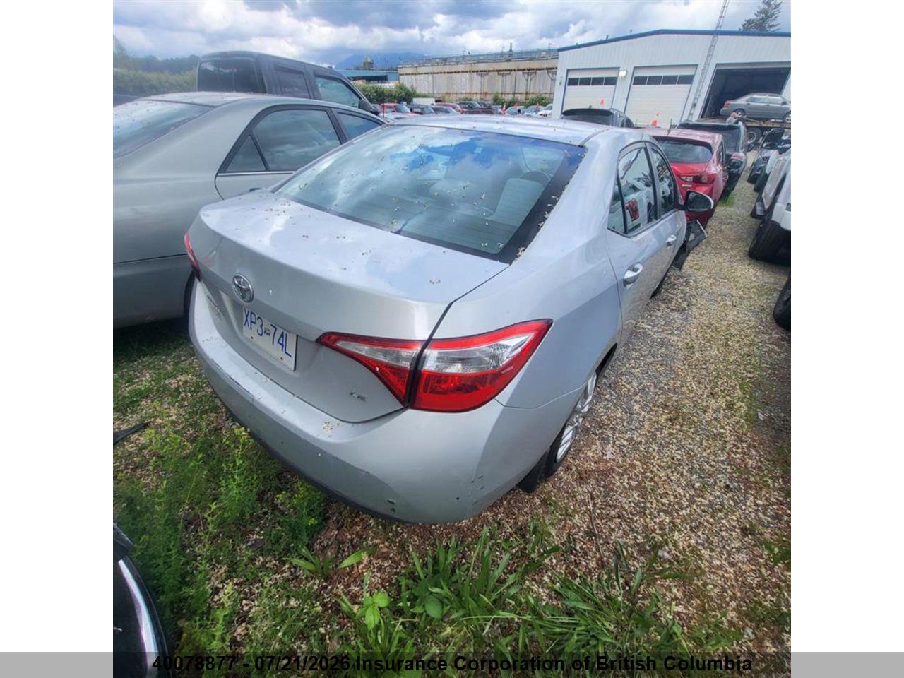 2014 TOYOTA COROLLA L/LE/LE PLS/PRM/S/S PLS thumbnail 6