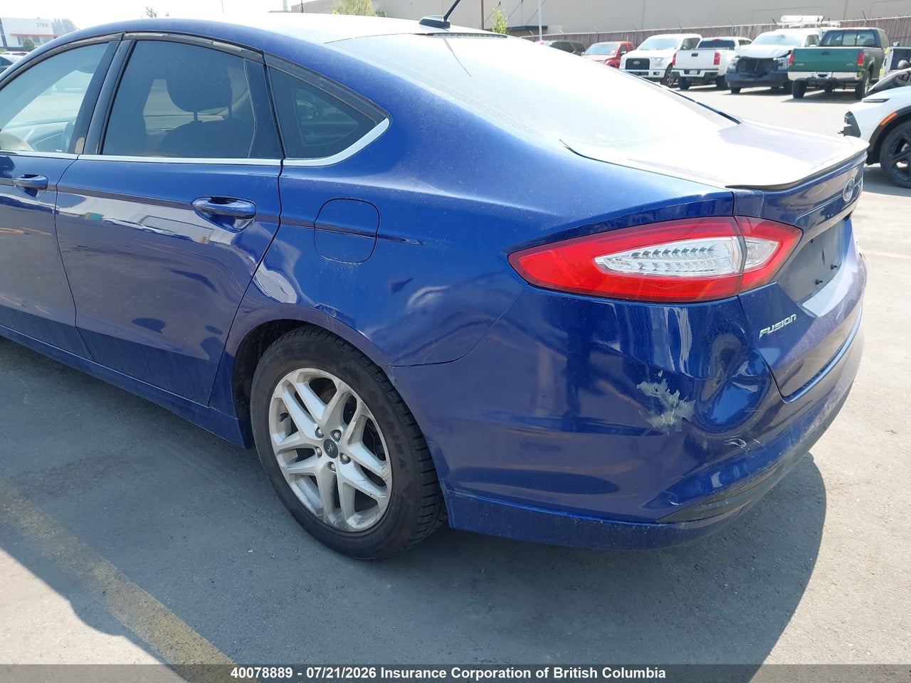 2014 FORD FUSION SE thumbnail 4