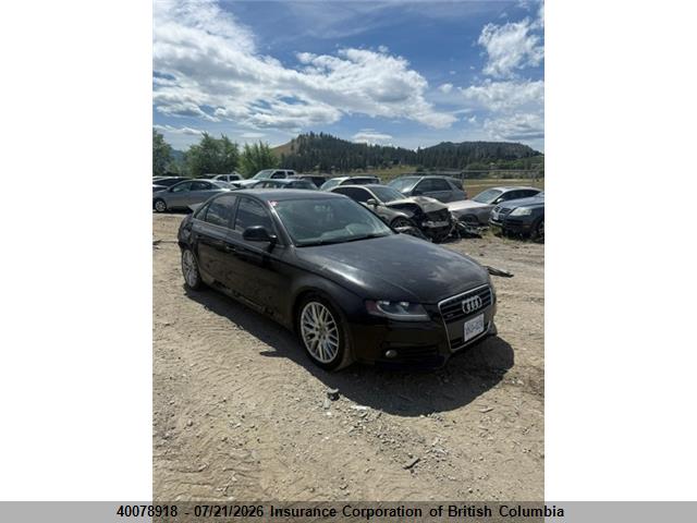 2009 AUDI A4 thumbnail 2