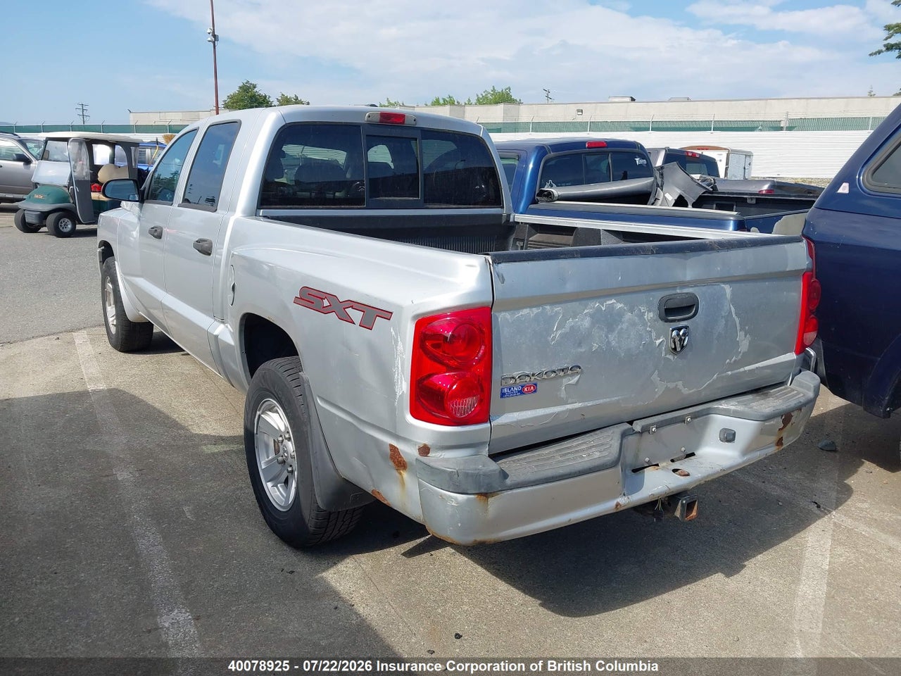 2008 DODGE DAKOTA SXT thumbnail 4