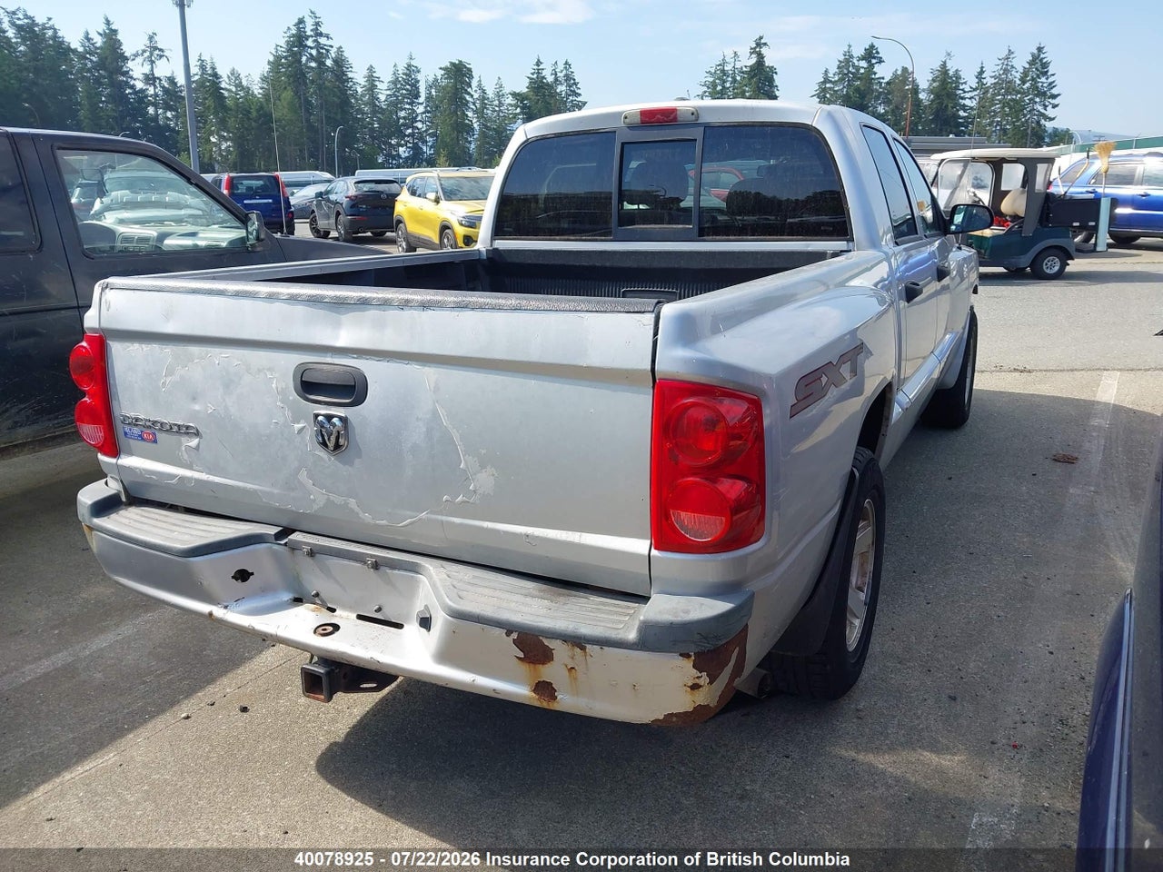 2008 DODGE DAKOTA SXT thumbnail 5