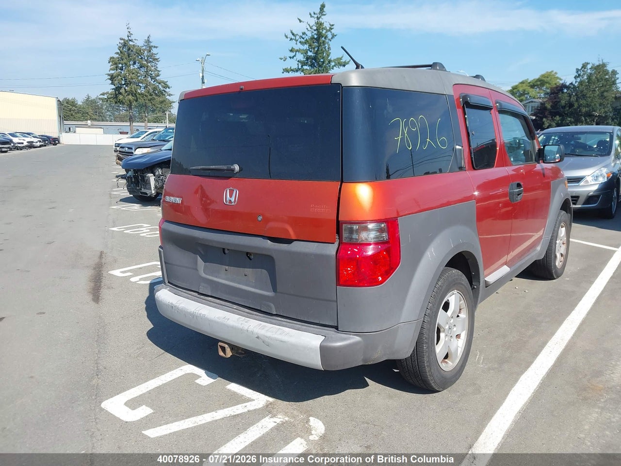 2004 HONDA ELEMENT Y-PACKAGE thumbnail 5