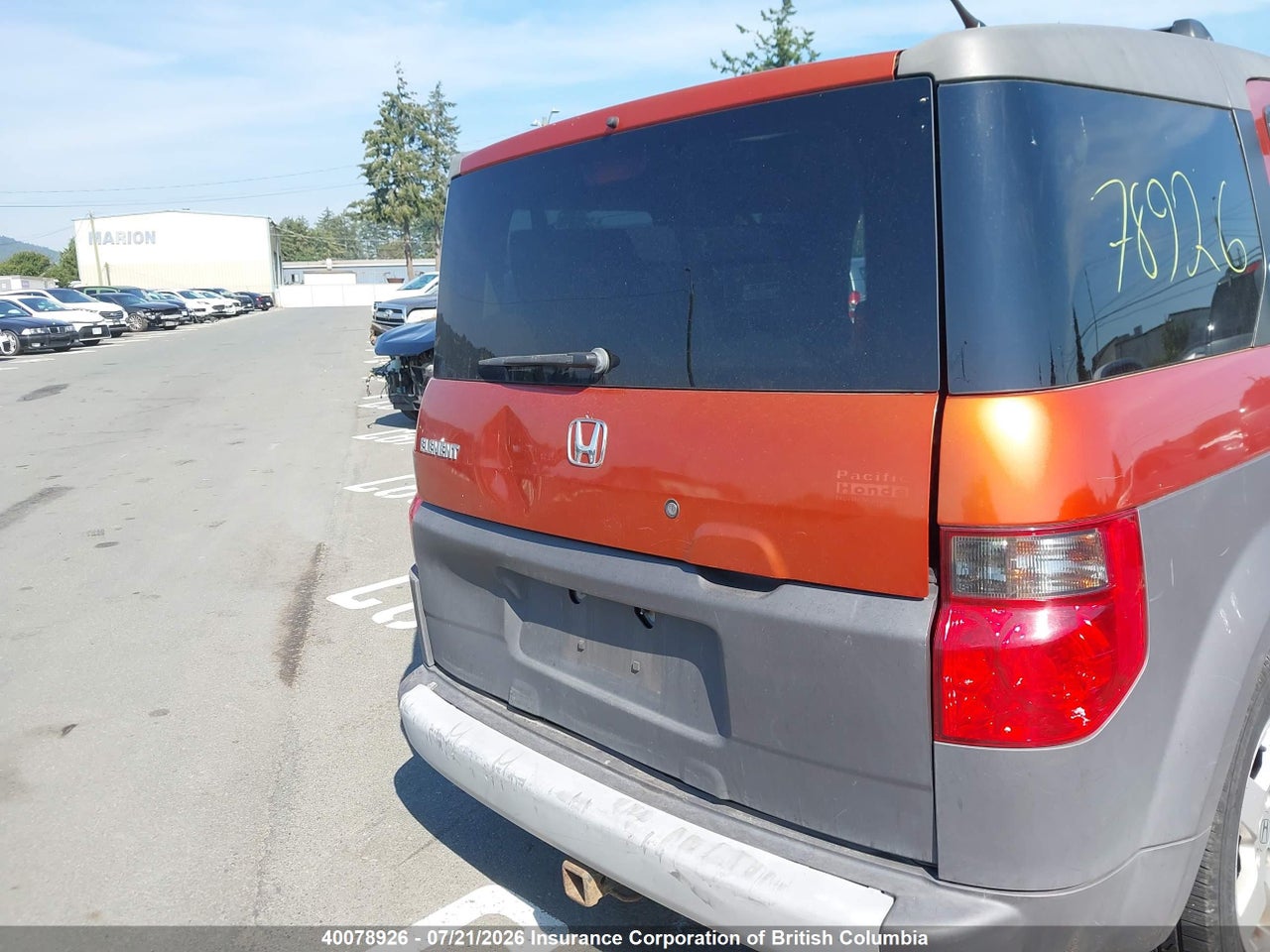 2004 HONDA ELEMENT Y-PACKAGE thumbnail 7