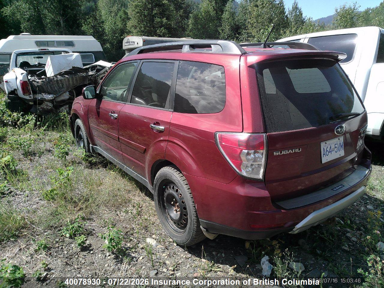 2009 SUBARU FORESTER 2.5XT LIMITED thumbnail 4