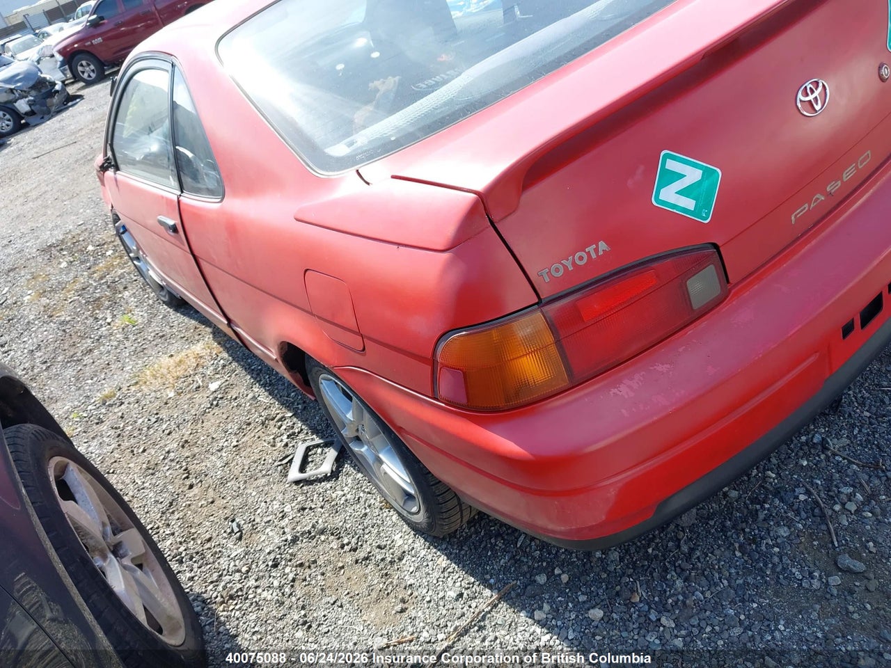 1992 TOYOTA PASEO thumbnail 4