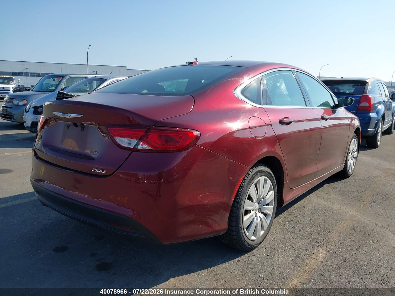 2016 CHRYSLER 200 thumbnail 5