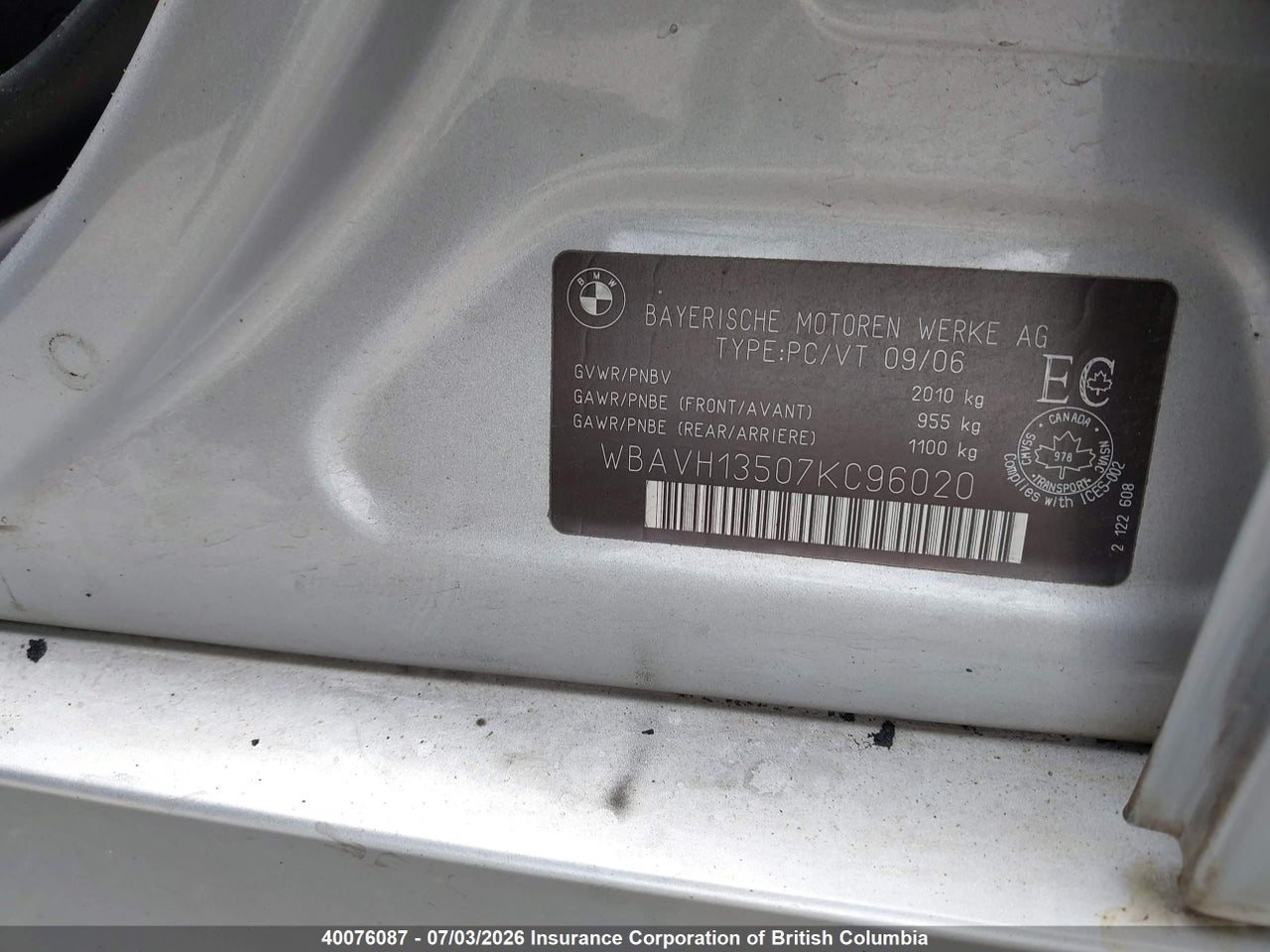 2007 BMW 323 I thumbnail 10