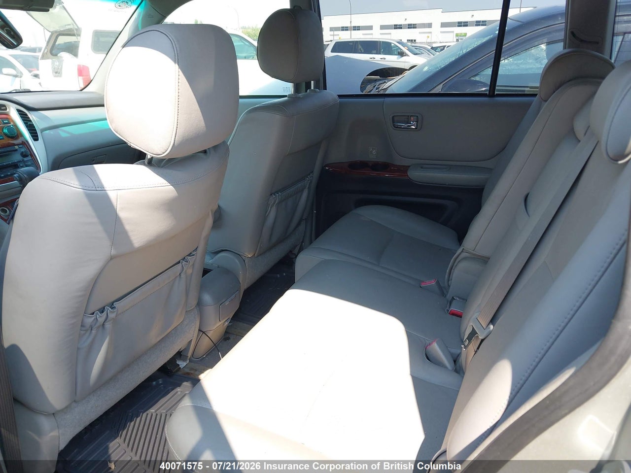 2007 TOYOTA HIGHLANDER SPORT/LIMITED thumbnail 9
