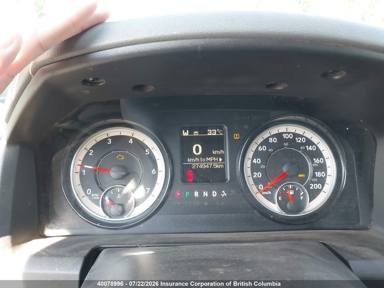 2019 RAM 1500 CLASSIC SLT thumbnail 8