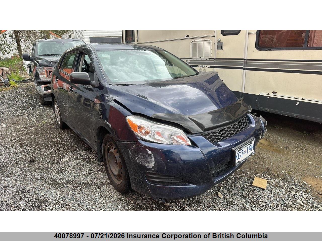 2009 TOYOTA COROLLA MATRIX thumbnail 2