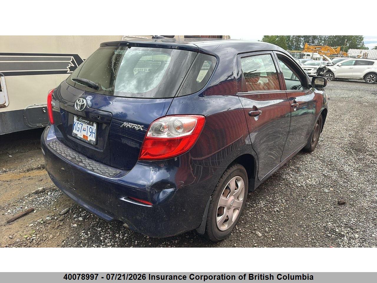2009 TOYOTA COROLLA MATRIX thumbnail 5