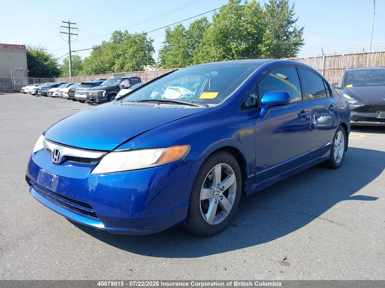 2007 HONDA CIVIC thumbnail 3
