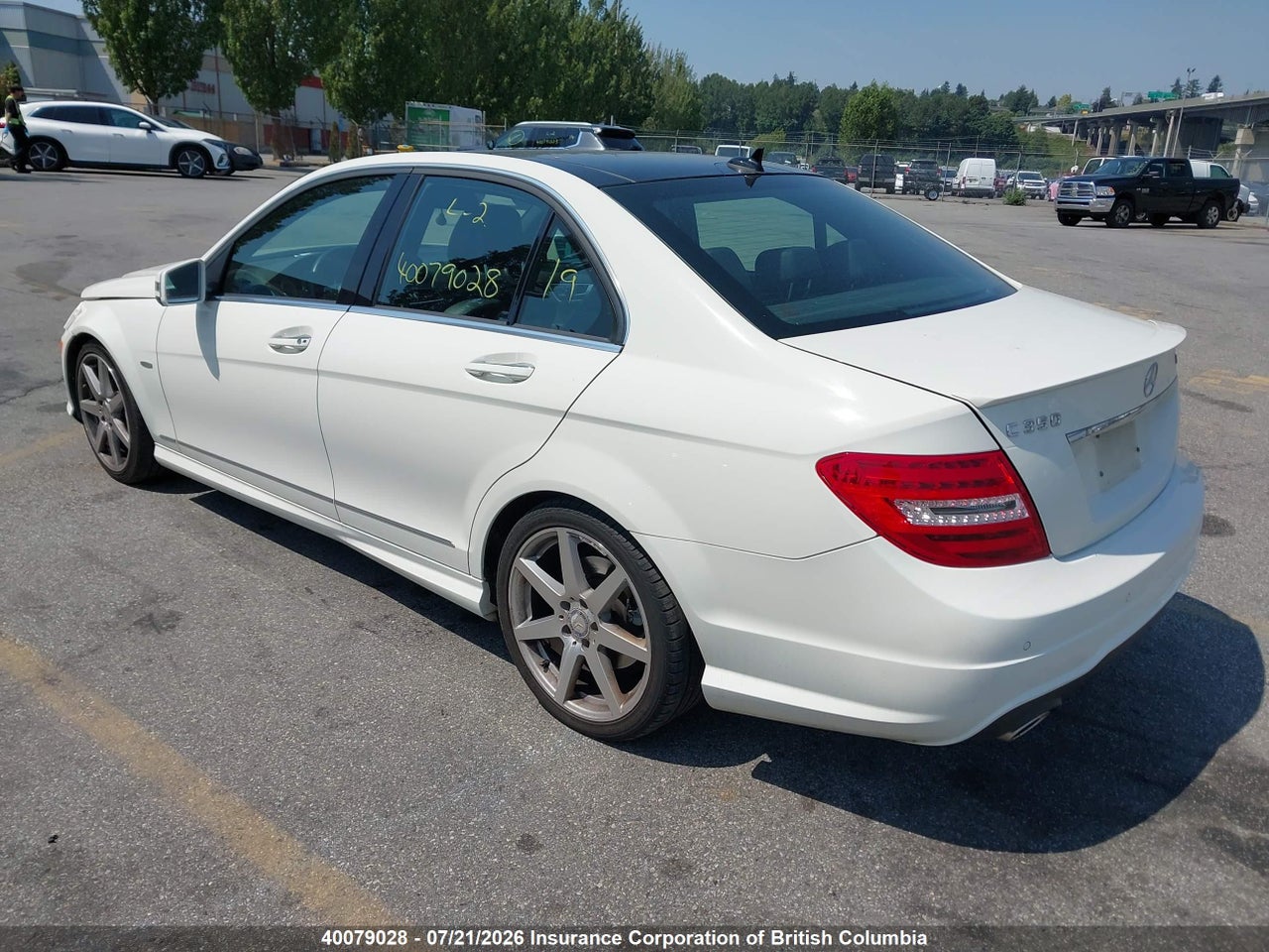 2012 MERCEDES BENZ C 350 4MATIC thumbnail 4