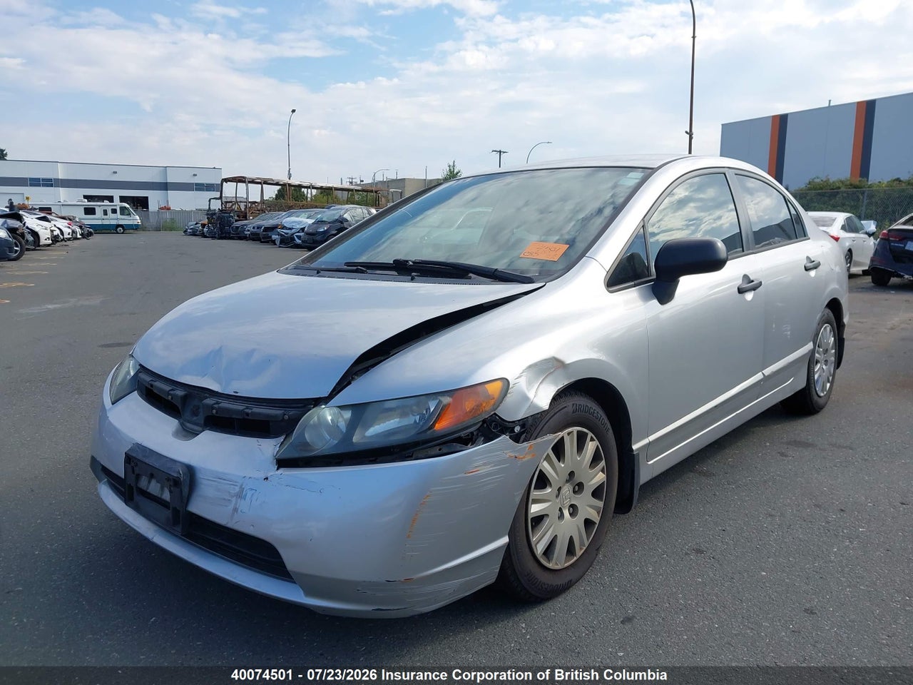 2006 HONDA CIVIC DX VP thumbnail 3