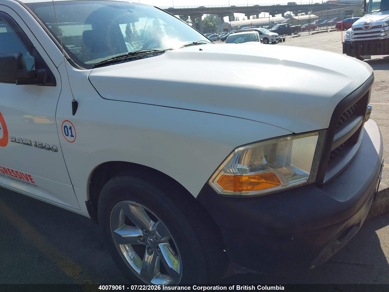 2012 DODGE RAM 1500 ST thumbnail 2