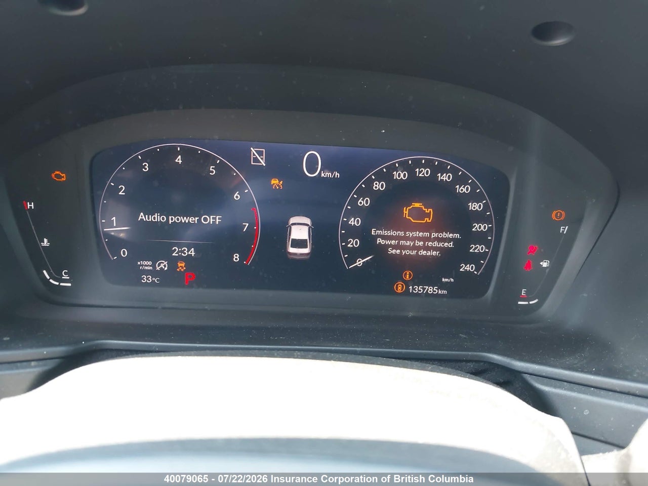2023 HONDA ACCORD EX thumbnail 8