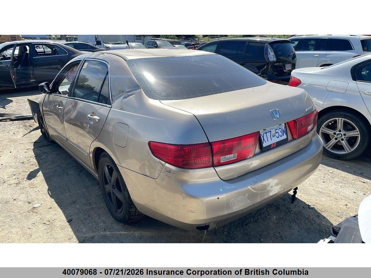 2005 HONDA ACCORD EX thumbnail 4