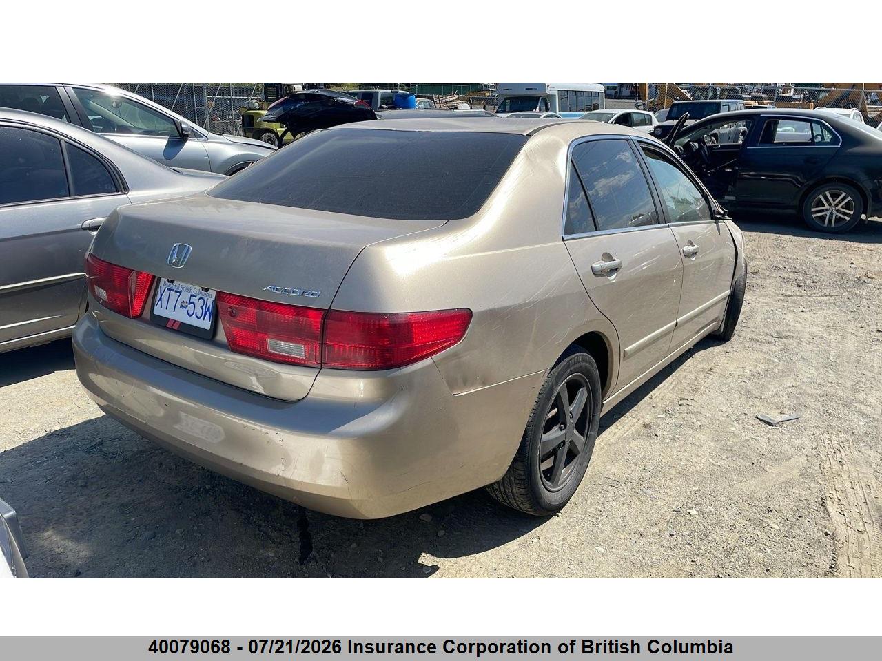2005 HONDA ACCORD EX thumbnail 5