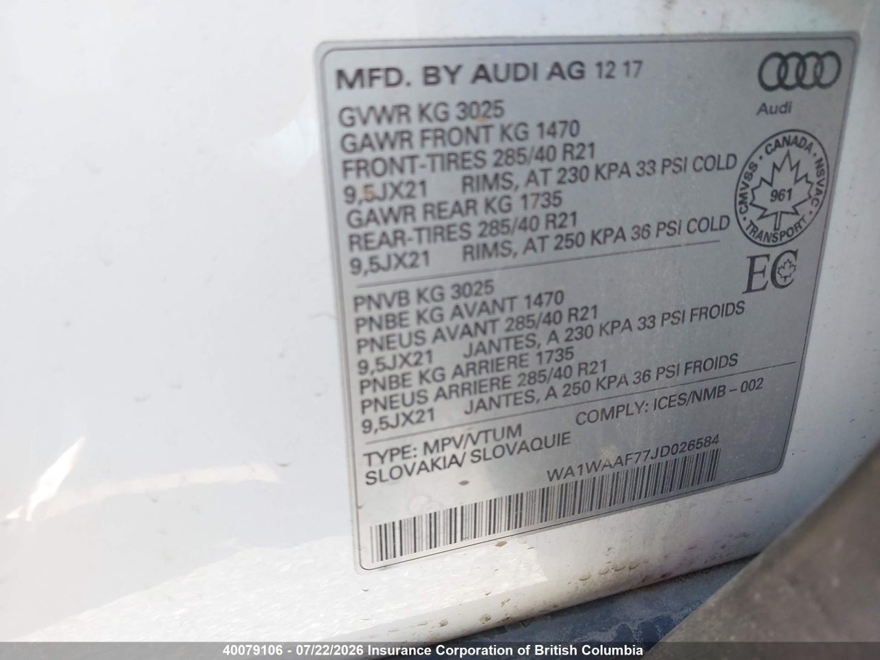 2018 AUDI Q7 thumbnail 10