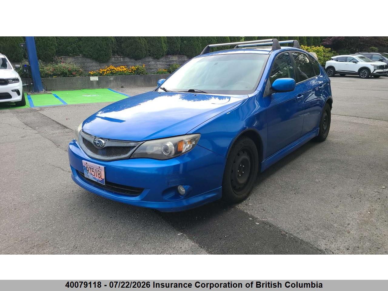 2009 SUBARU IMPREZA 2.5I thumbnail 3