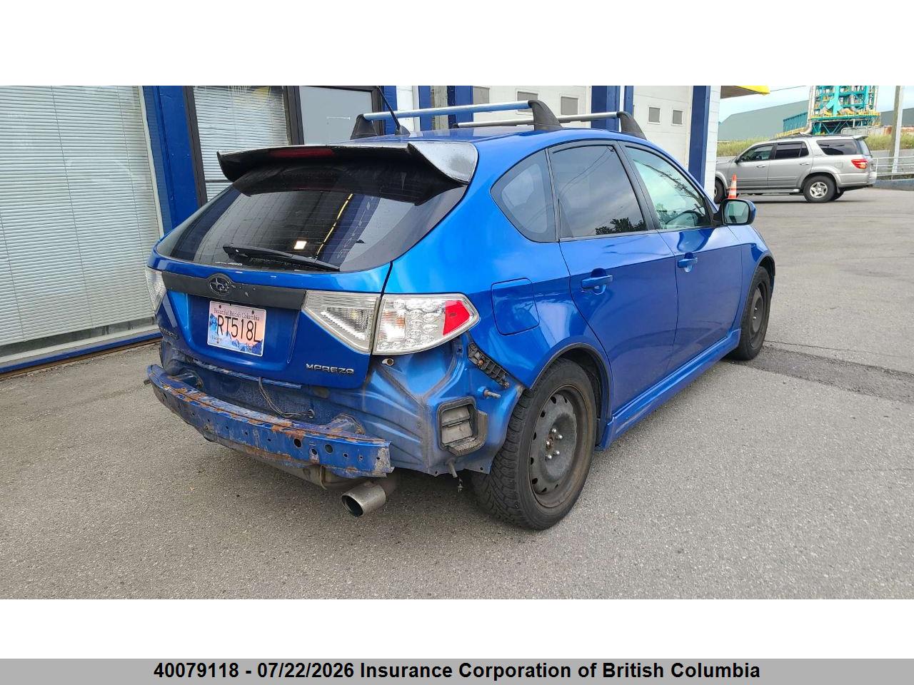 2009 SUBARU IMPREZA 2.5I thumbnail 5