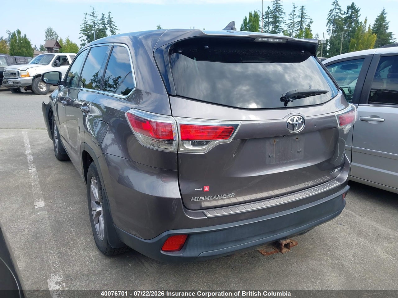 2014 TOYOTA HIGHLANDER LE/LE PLUS thumbnail 4