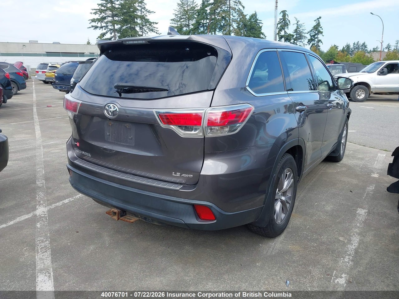 2014 TOYOTA HIGHLANDER LE/LE PLUS thumbnail 5