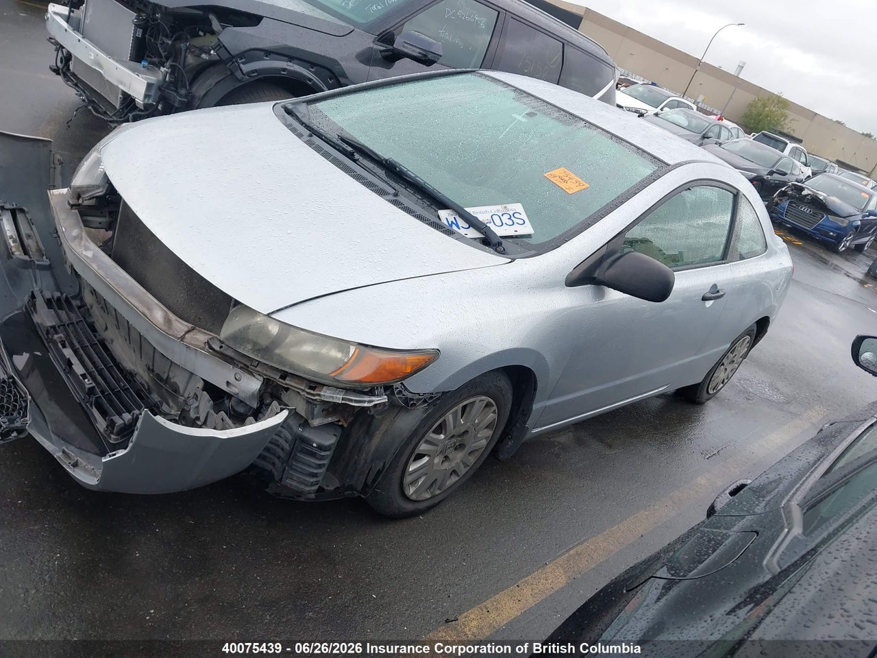 2009 HONDA CIVIC DX thumbnail 3