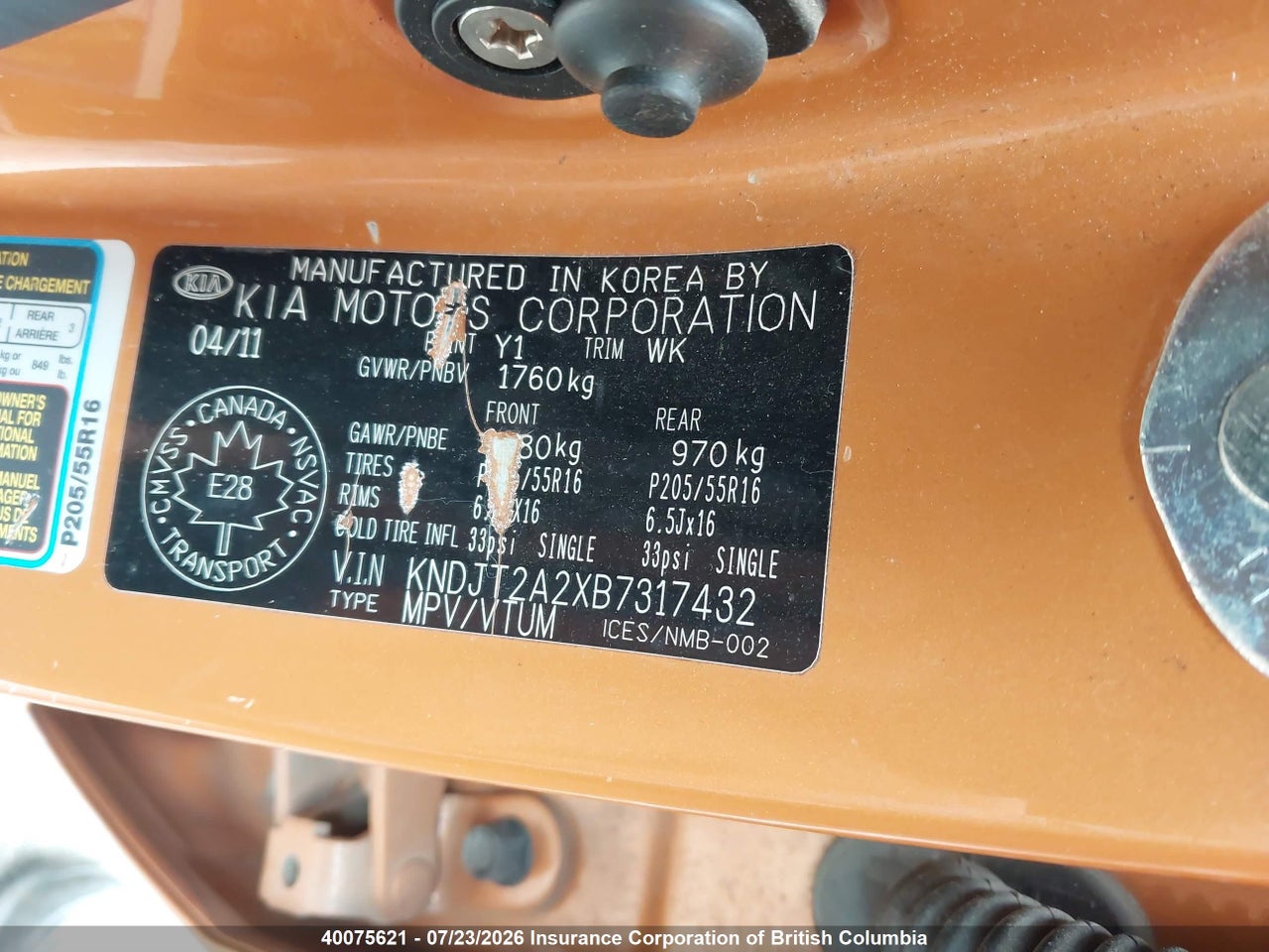 2011 KIA SOUL +/!/SPORT thumbnail 10
