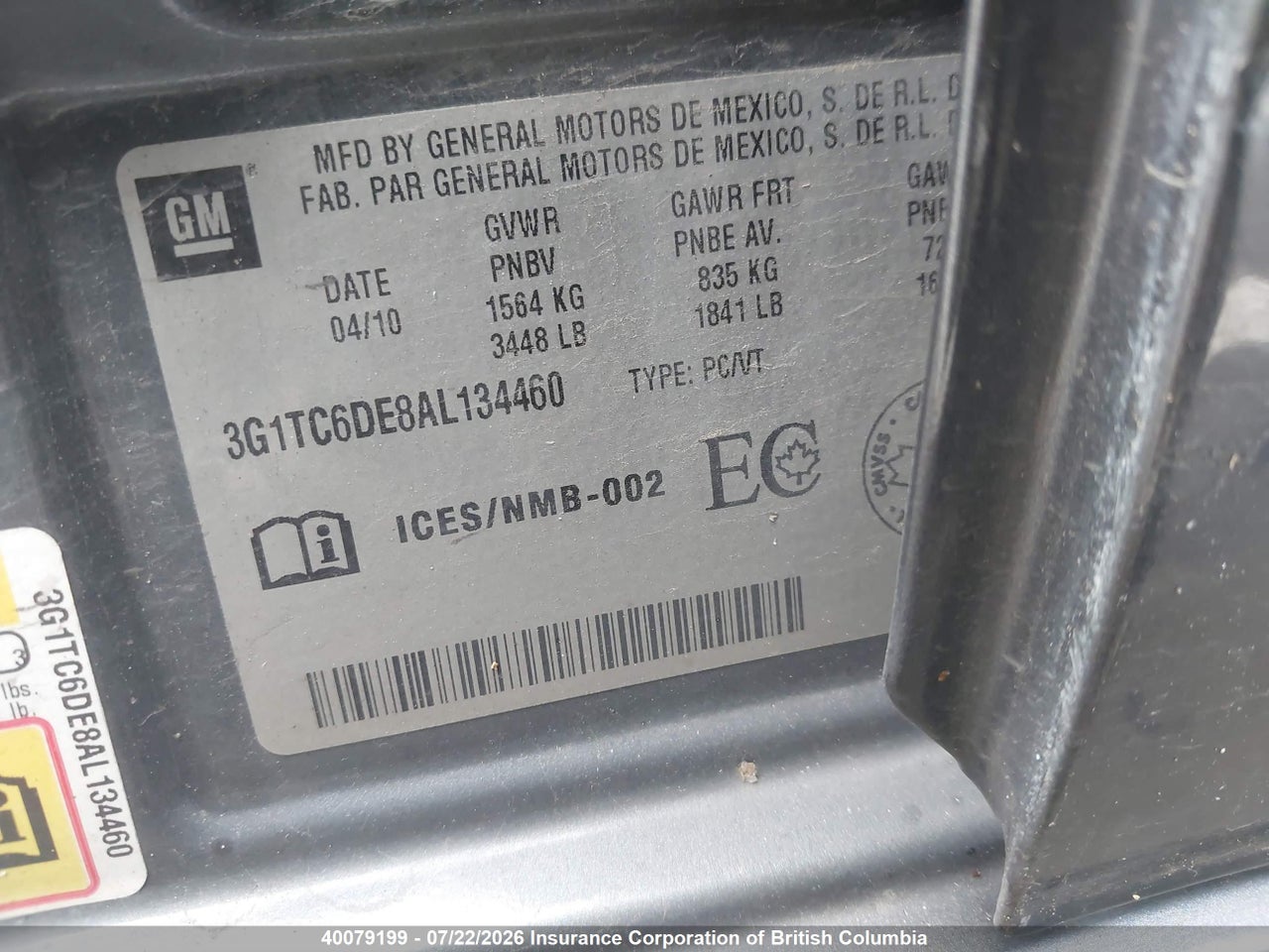 2010 CHEVROLET AVEO thumbnail 10