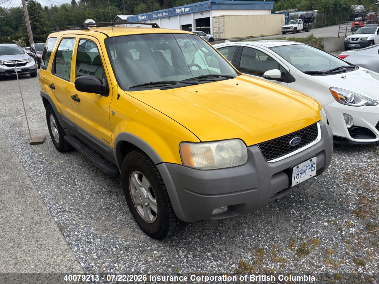2001 FORD ESCAPE XLT thumbnail 2