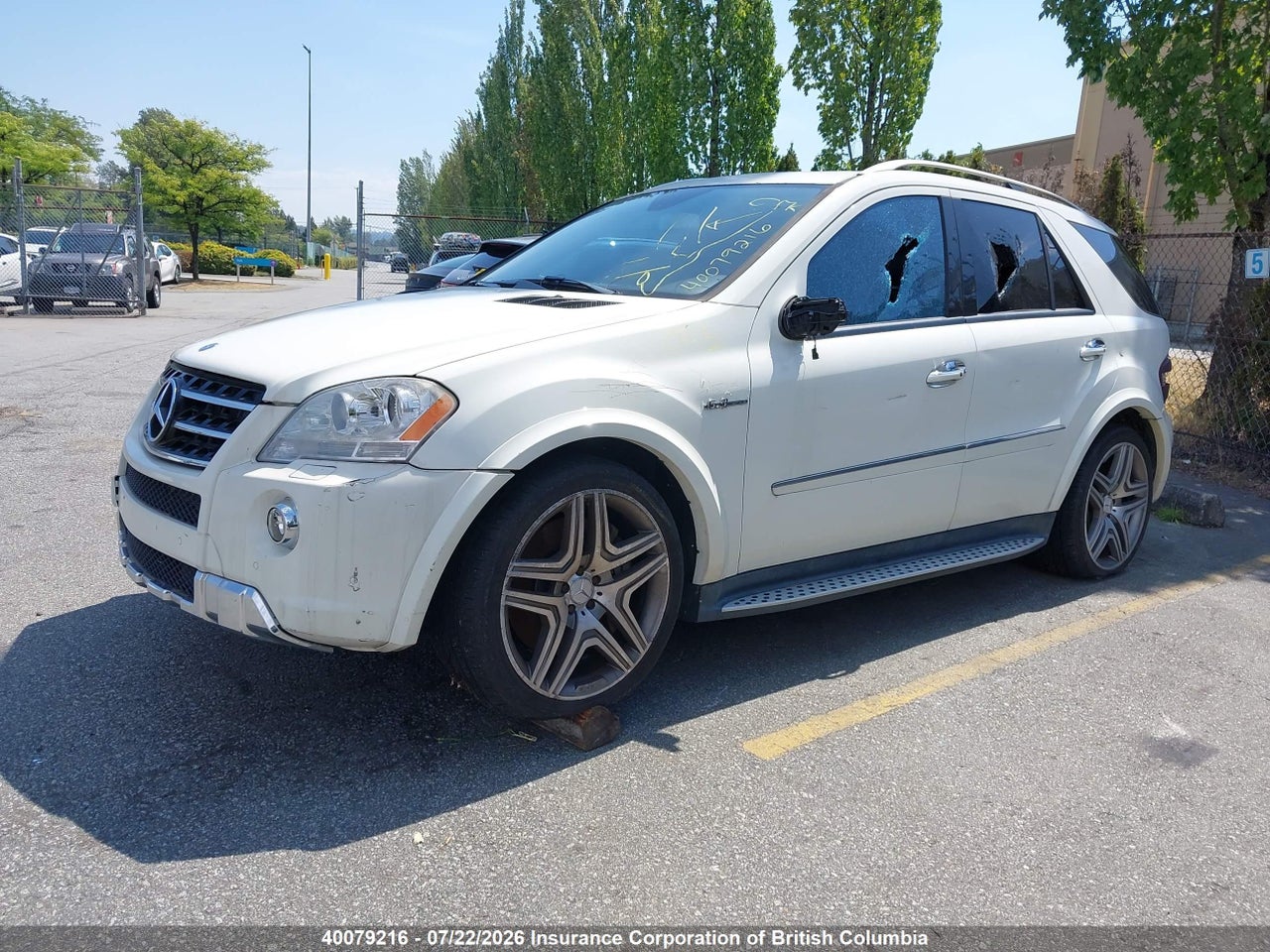 2009 MERCEDES BENZ ML 63 AMG 4MATIC thumbnail 3
