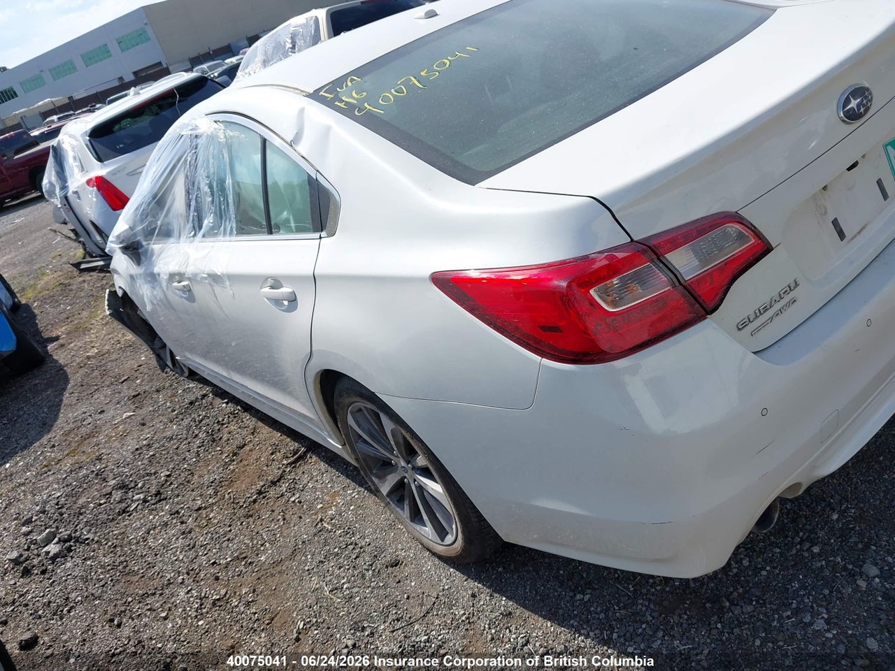 2017 SUBARU LEGACY 2.5I LIMITED thumbnail 4