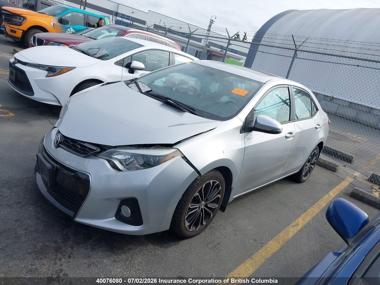 2015 TOYOTA COROLLA L/LE/LE PLS/PRM/S/S PLS thumbnail 3
